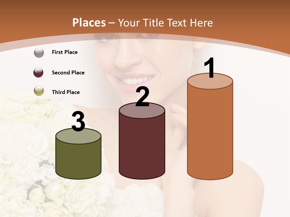 Marriage Dress Femininity PowerPoint Template