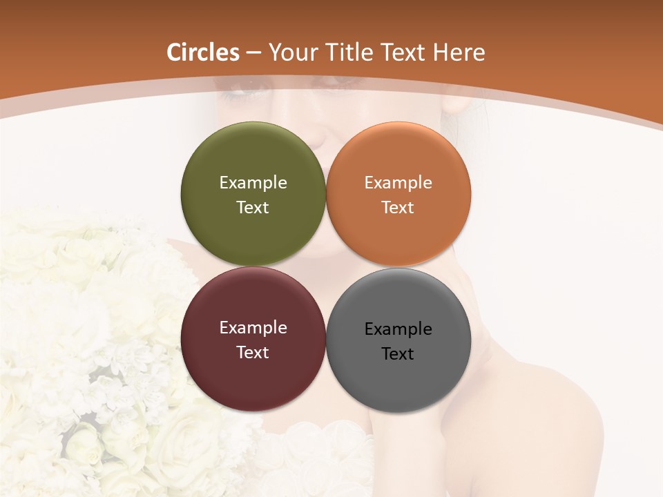 Marriage Dress Femininity PowerPoint Template