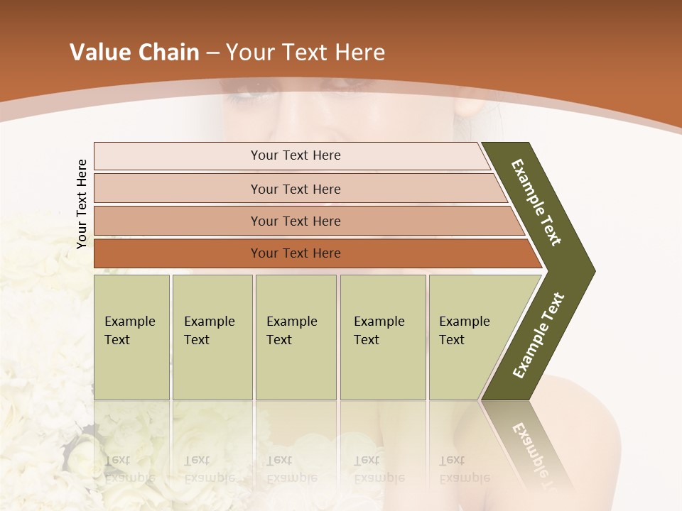 Marriage Dress Femininity PowerPoint Template