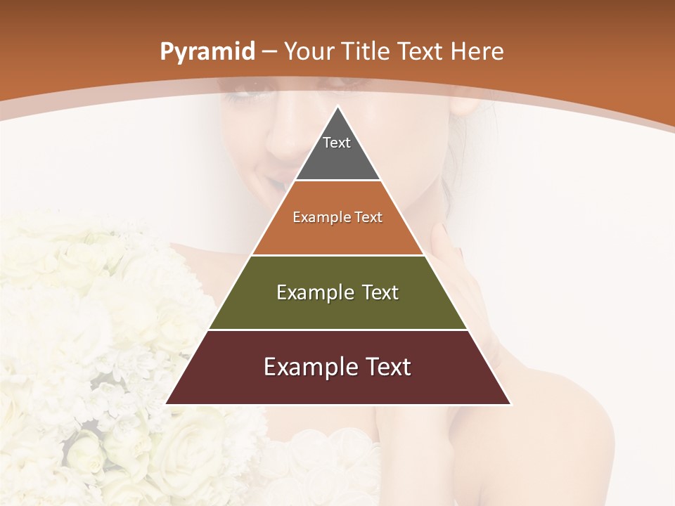 Marriage Dress Femininity PowerPoint Template
