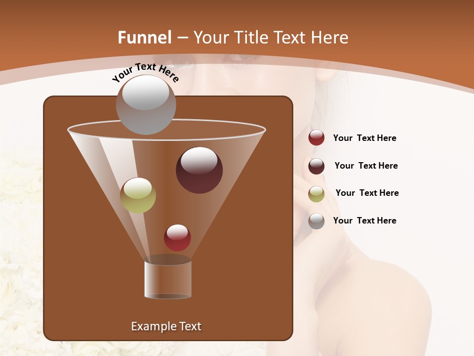 Marriage Dress Femininity PowerPoint Template