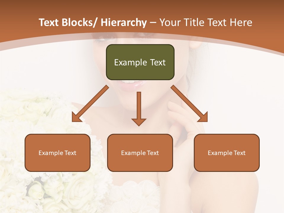 Marriage Dress Femininity PowerPoint Template
