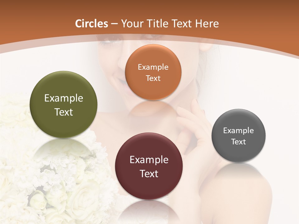 Marriage Dress Femininity PowerPoint Template
