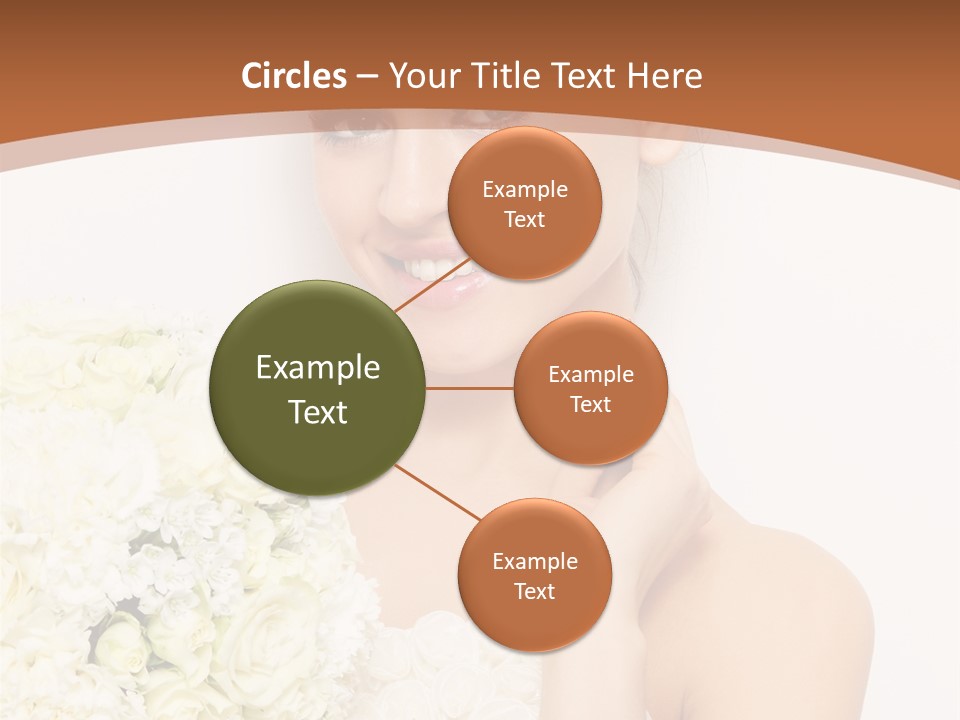 Marriage Dress Femininity PowerPoint Template