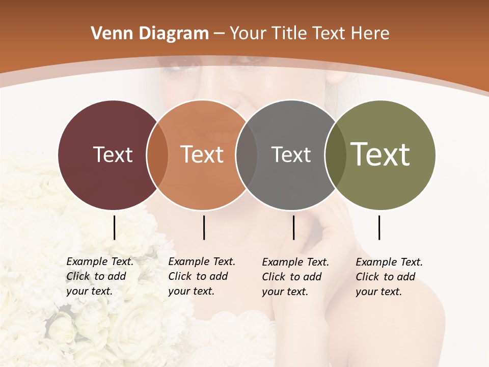 Marriage Dress Femininity PowerPoint Template