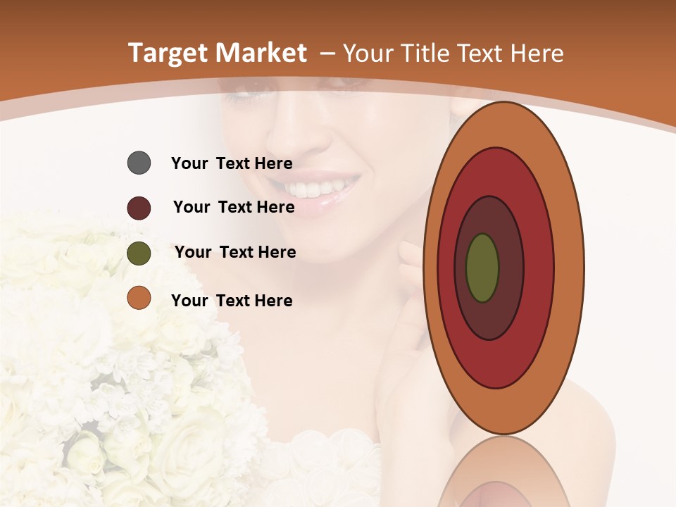Marriage Dress Femininity PowerPoint Template