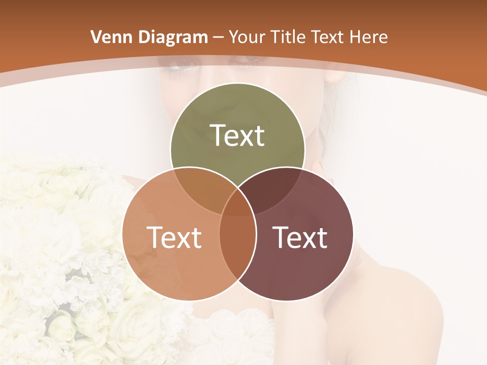 Marriage Dress Femininity PowerPoint Template