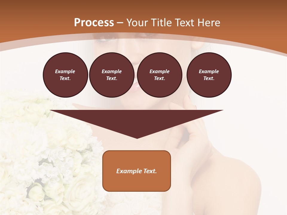 Marriage Dress Femininity PowerPoint Template