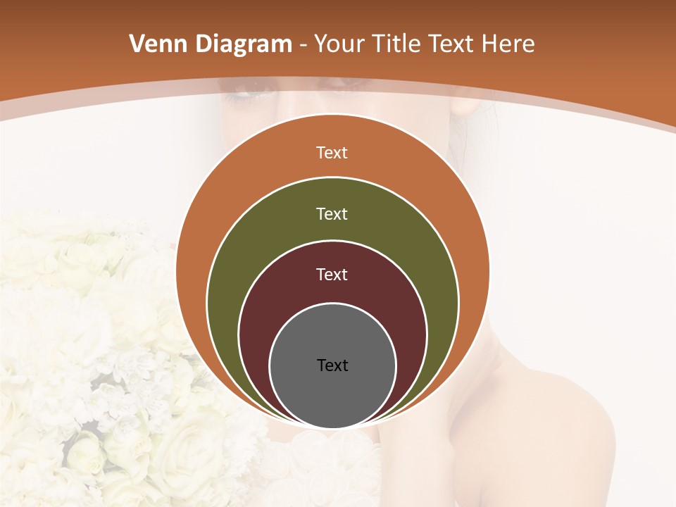 Marriage Dress Femininity PowerPoint Template