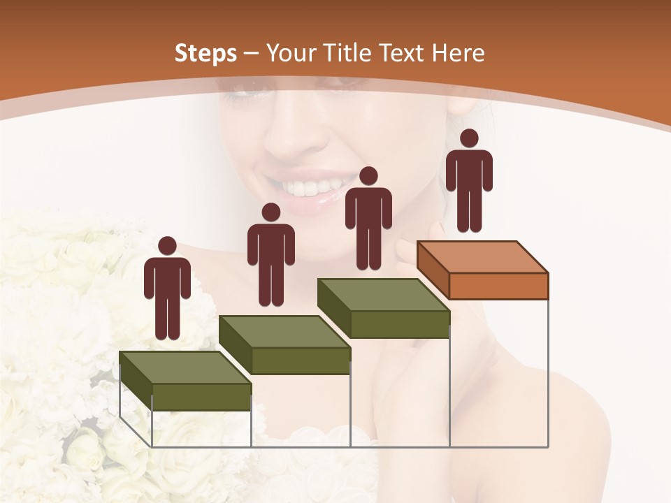 Marriage Dress Femininity PowerPoint Template