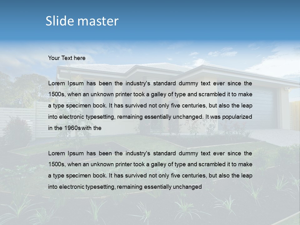 Australian Living Stylish PowerPoint Template