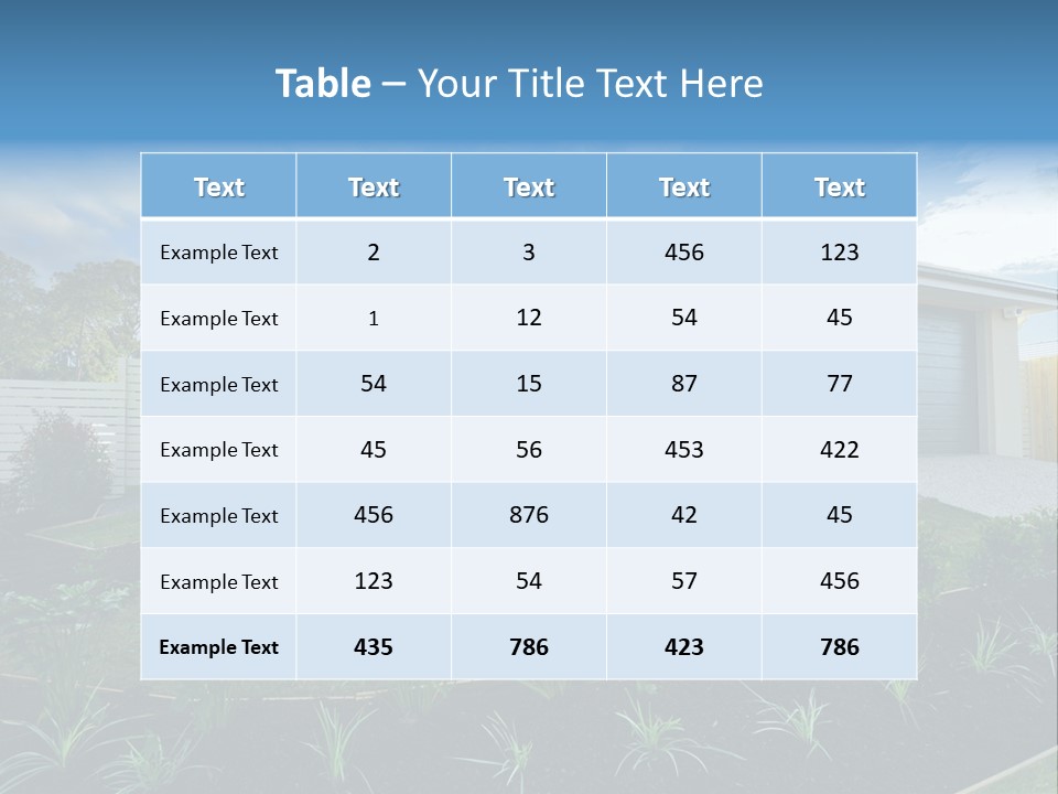 Australian Living Stylish PowerPoint Template