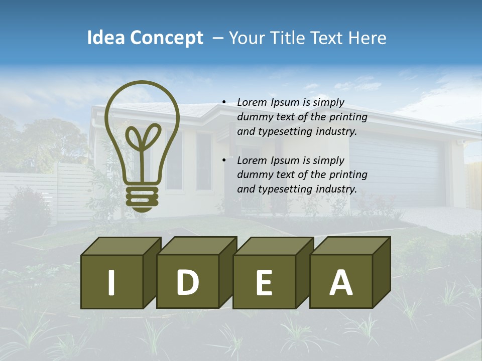 Australian Living Stylish PowerPoint Template