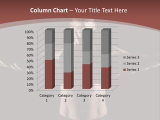 Tummy Attractive Weightlifting PowerPoint Template