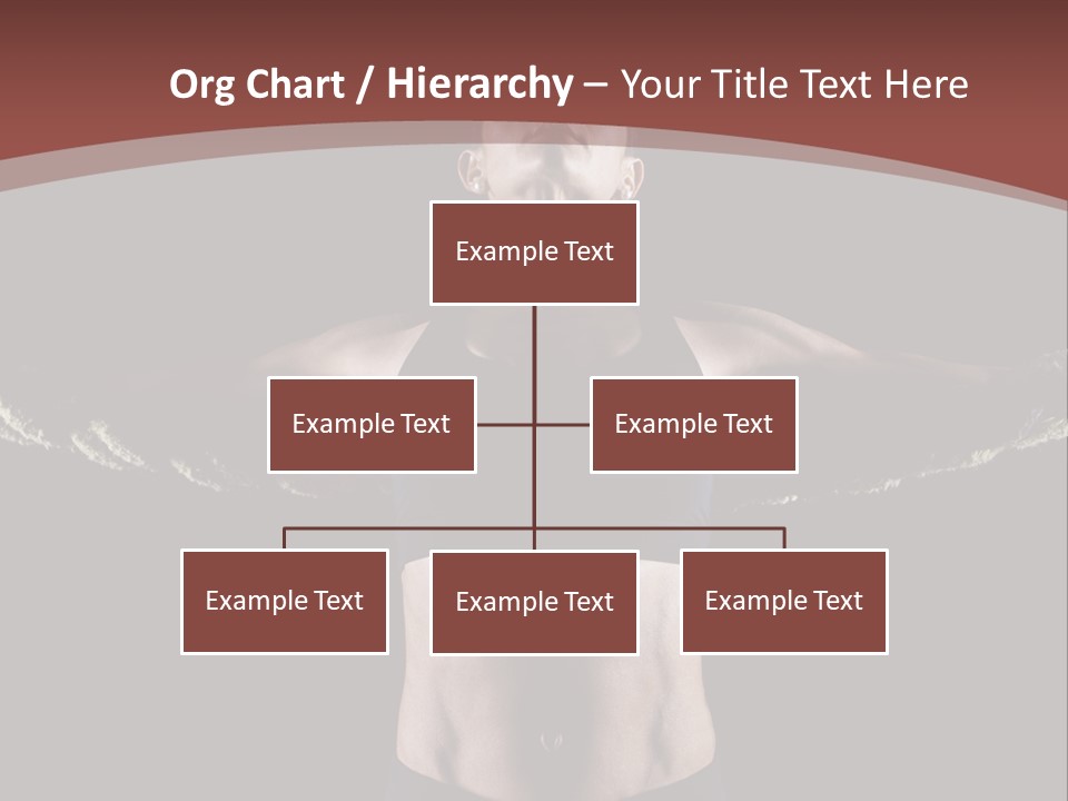 Tummy Attractive Weightlifting PowerPoint Template