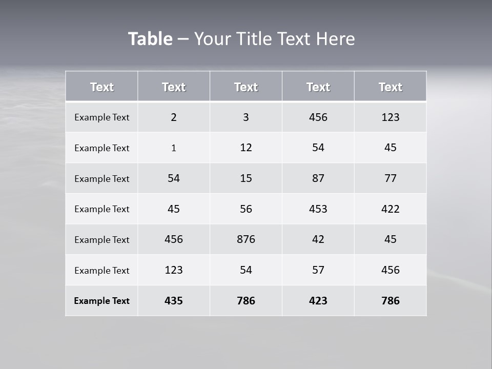 Dawn Waterfall North America PowerPoint Template