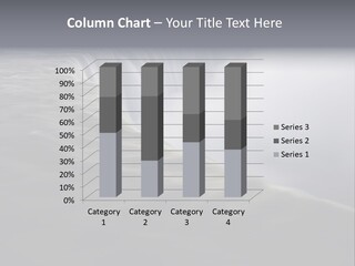 Dawn Waterfall North America PowerPoint Template