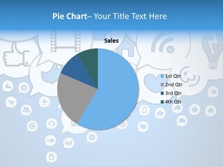 People Illustration Social PowerPoint Template