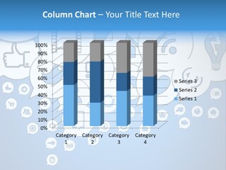 People Illustration Social PowerPoint Template