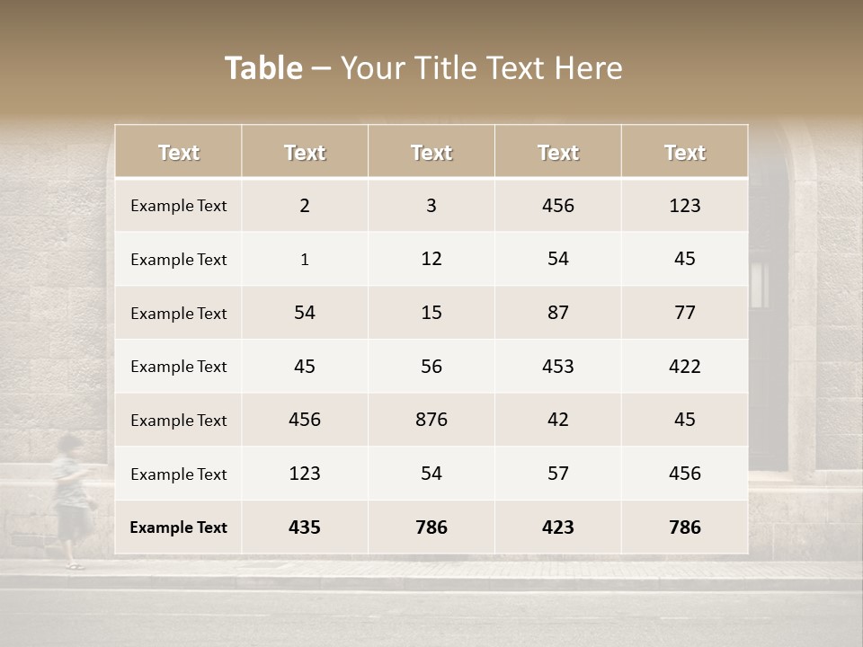 Windows Shanghai In Waitan PowerPoint Template