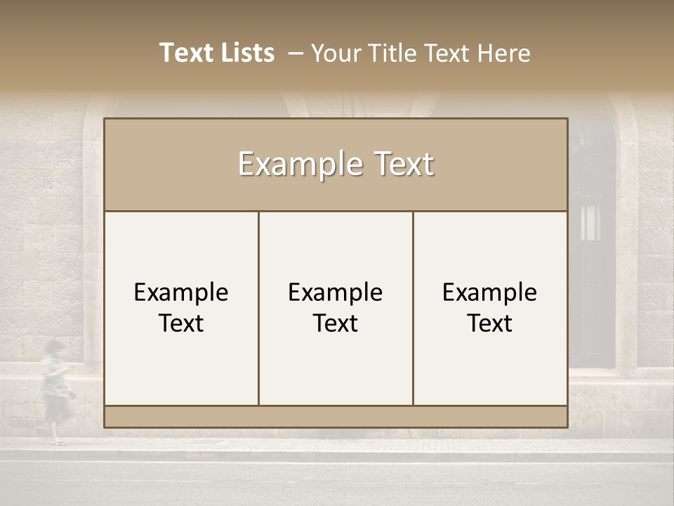 Windows Shanghai In Waitan PowerPoint Template