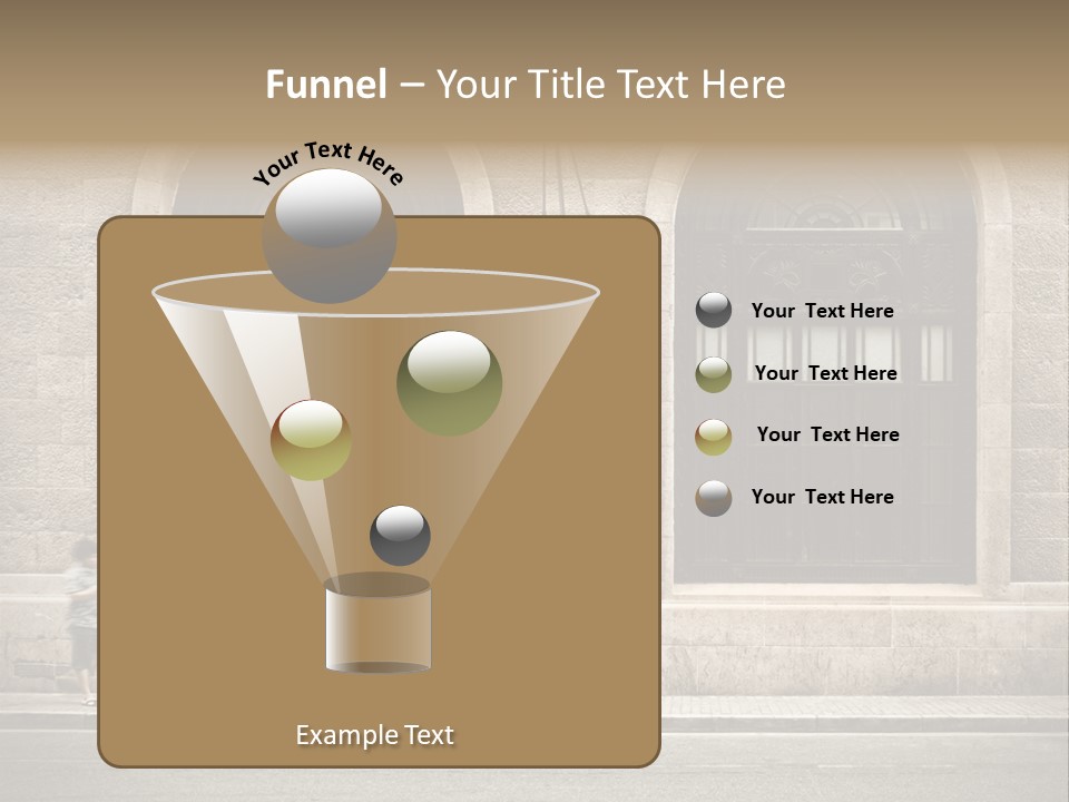 Windows Shanghai In Waitan PowerPoint Template