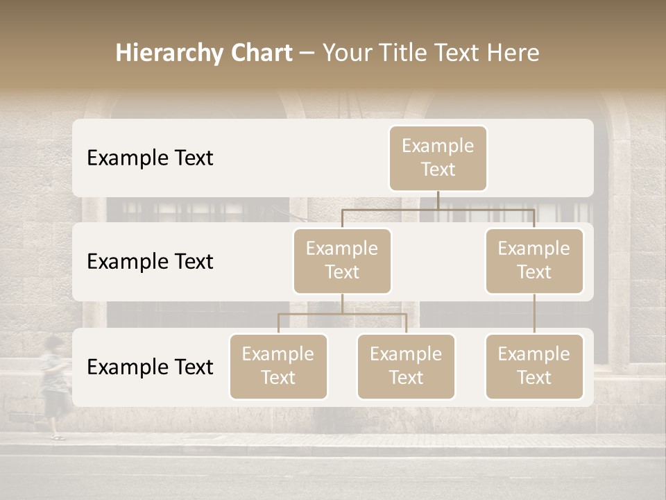 Windows Shanghai In Waitan PowerPoint Template