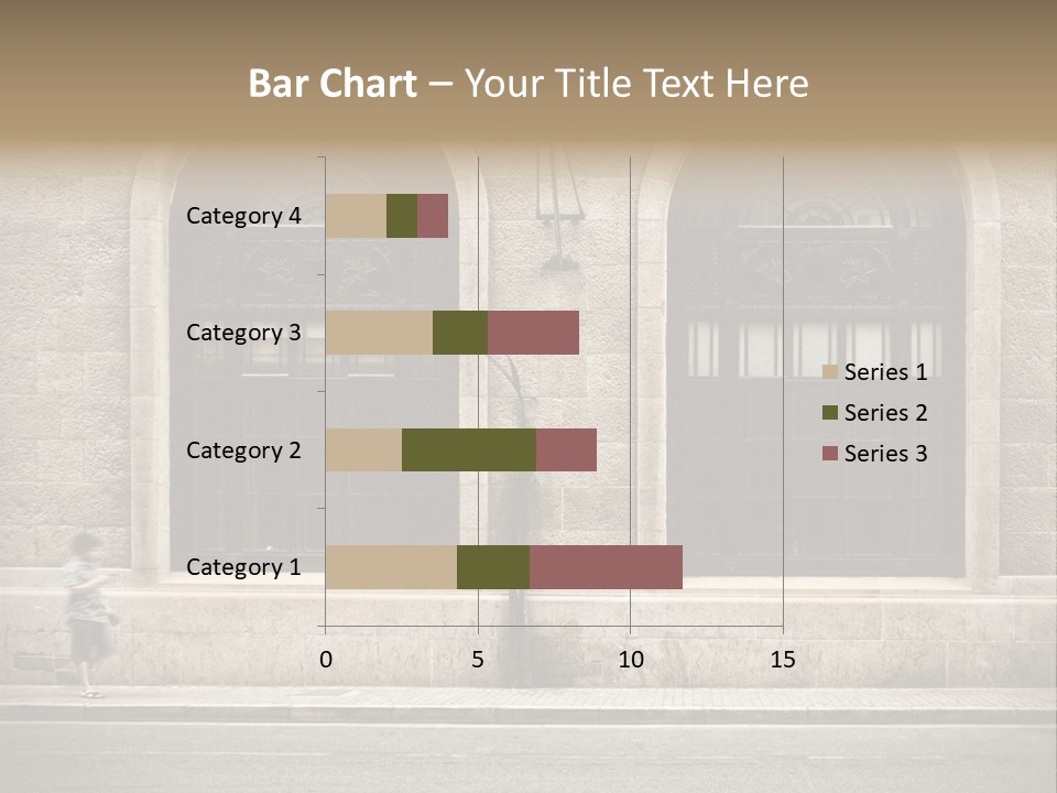 Windows Shanghai In Waitan PowerPoint Template