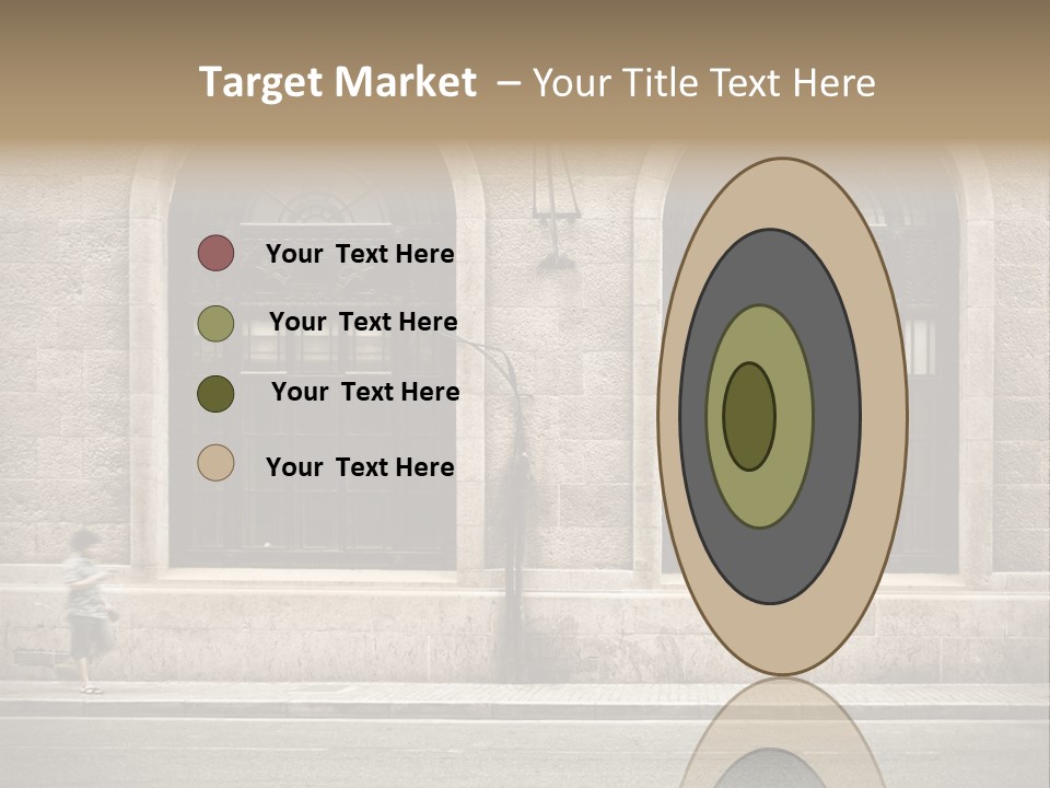 Windows Shanghai In Waitan PowerPoint Template