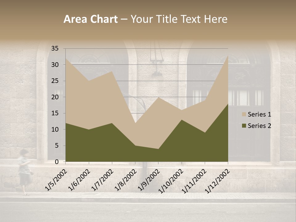 Windows Shanghai In Waitan PowerPoint Template