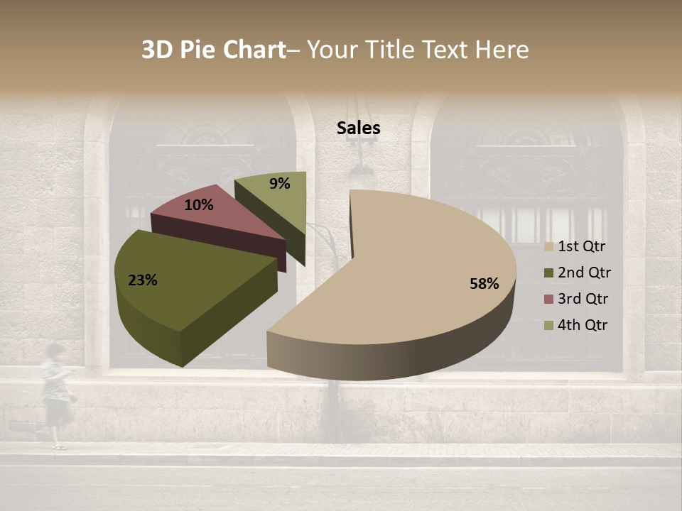 Windows Shanghai In Waitan PowerPoint Template