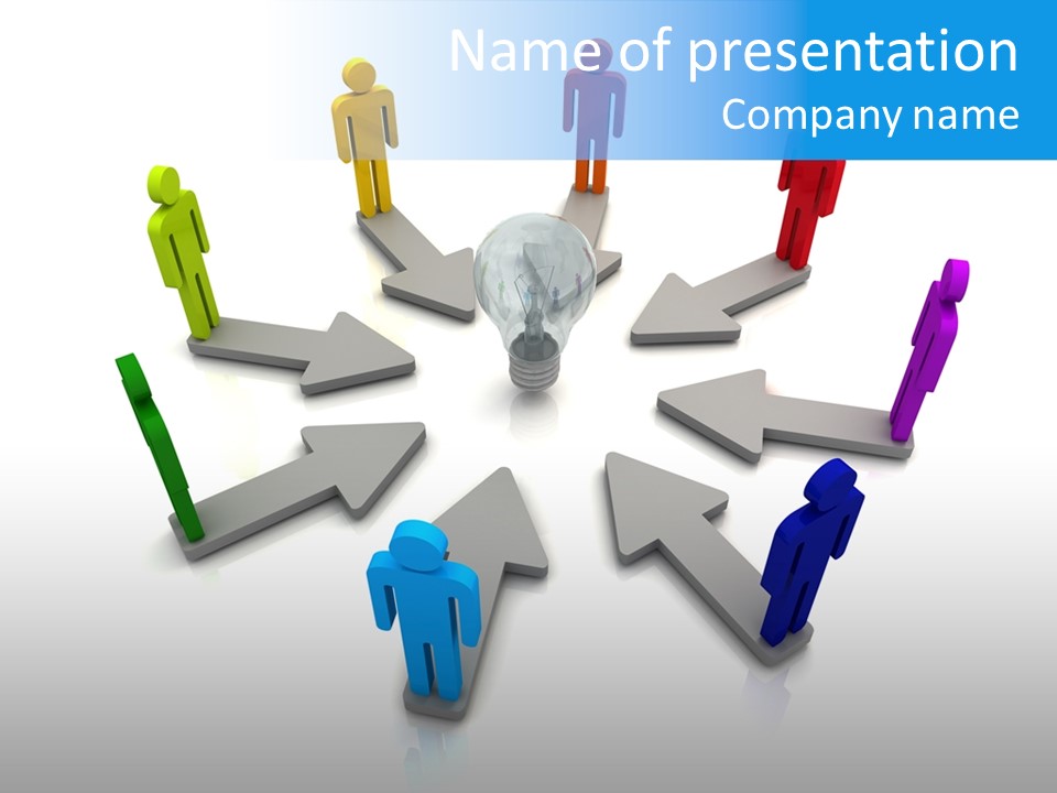 Businessman Opposition Development PowerPoint Template