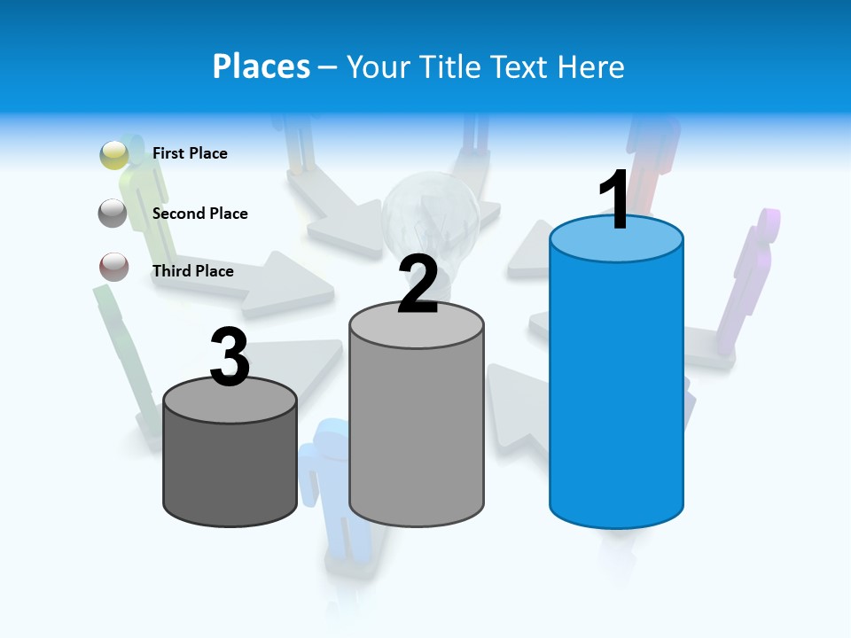 Businessman Opposition Development PowerPoint Template