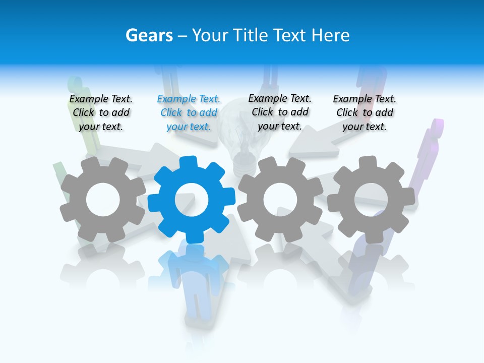 Businessman Opposition Development PowerPoint Template