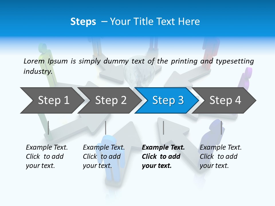 Businessman Opposition Development PowerPoint Template