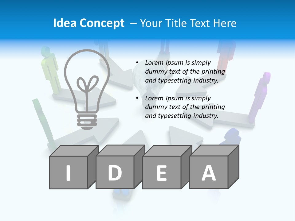Businessman Opposition Development PowerPoint Template