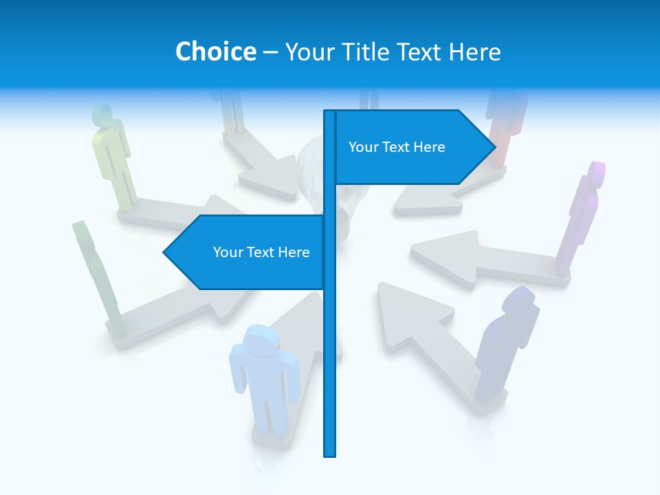 Businessman Opposition Development PowerPoint Template