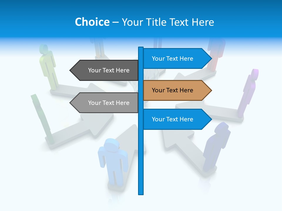 Businessman Opposition Development PowerPoint Template