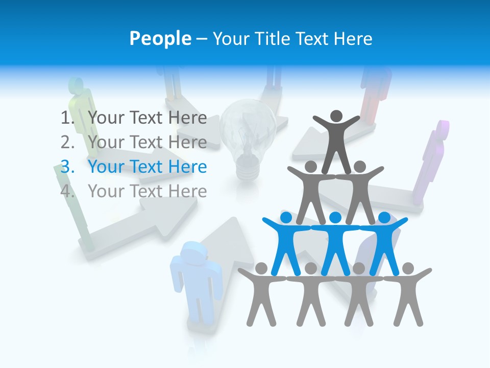 Businessman Opposition Development PowerPoint Template