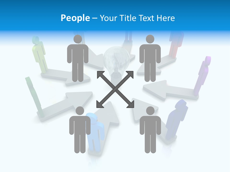 Businessman Opposition Development PowerPoint Template