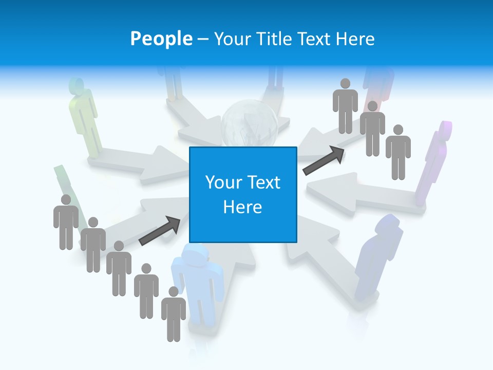 Businessman Opposition Development PowerPoint Template