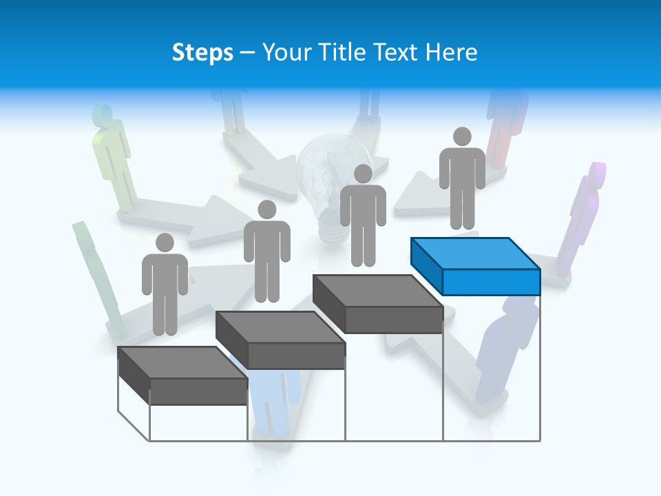 Businessman Opposition Development PowerPoint Template