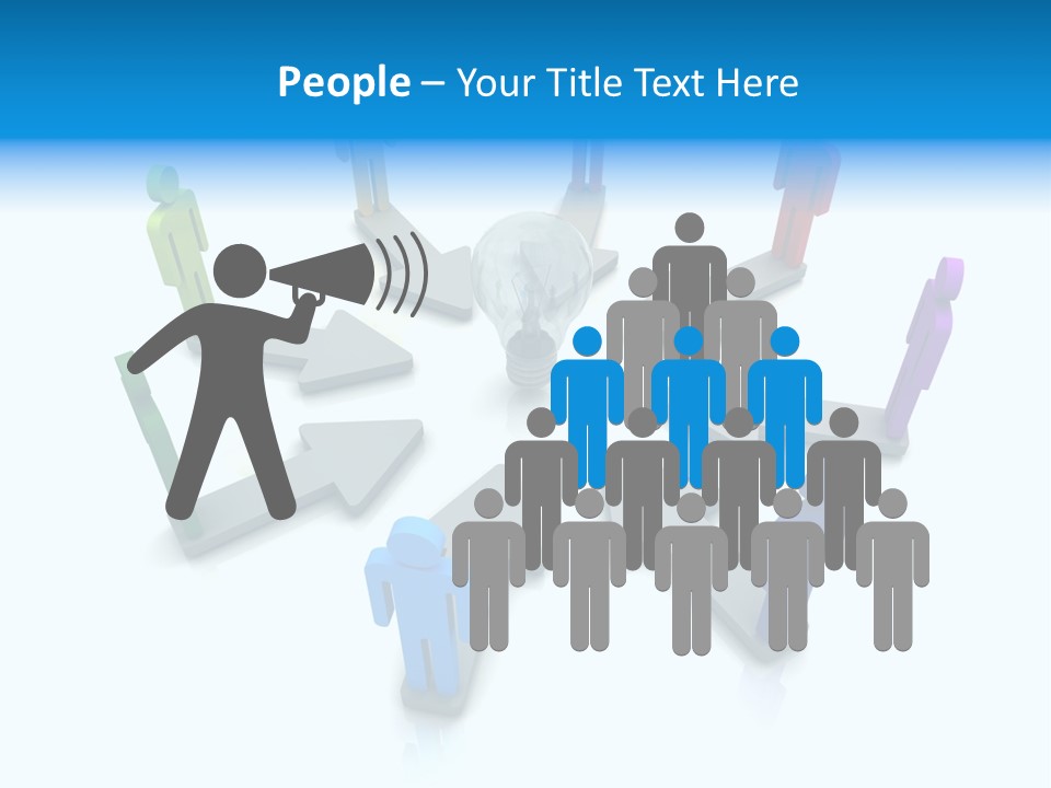 Businessman Opposition Development PowerPoint Template