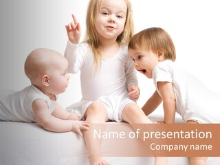 Step Play Cheerful PowerPoint Template