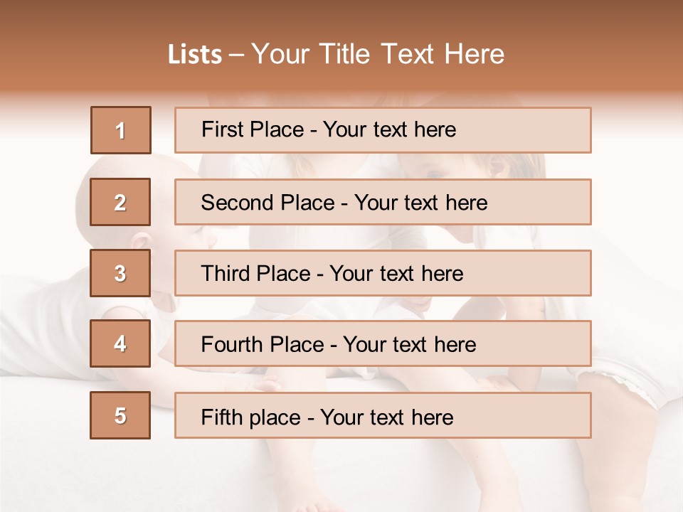 Step Play Cheerful PowerPoint Template