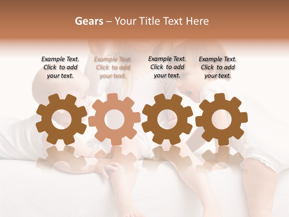 Step Play Cheerful PowerPoint Template