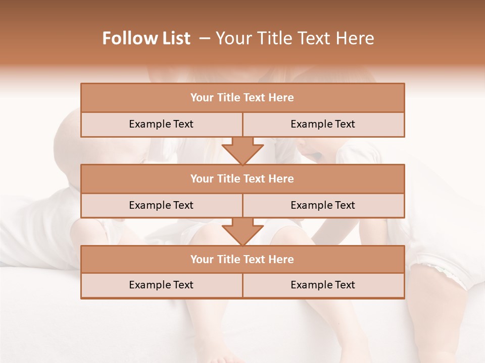 Step Play Cheerful PowerPoint Template