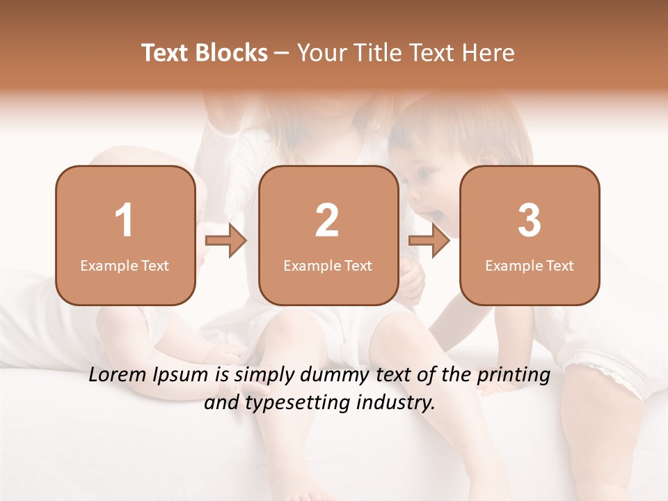 Step Play Cheerful PowerPoint Template