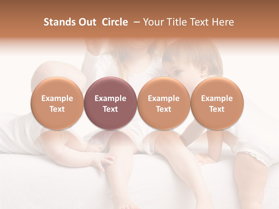 Step Play Cheerful PowerPoint Template