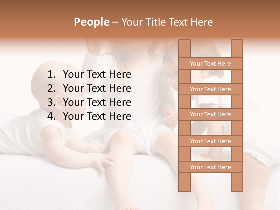 Step Play Cheerful PowerPoint Template